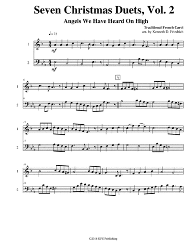 Seven Christmas Duets, Vol. 2 (arr. Kenneth D. Friedrich)