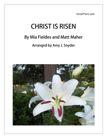 Christ Is Risen (arr. Amy J. Snyder)