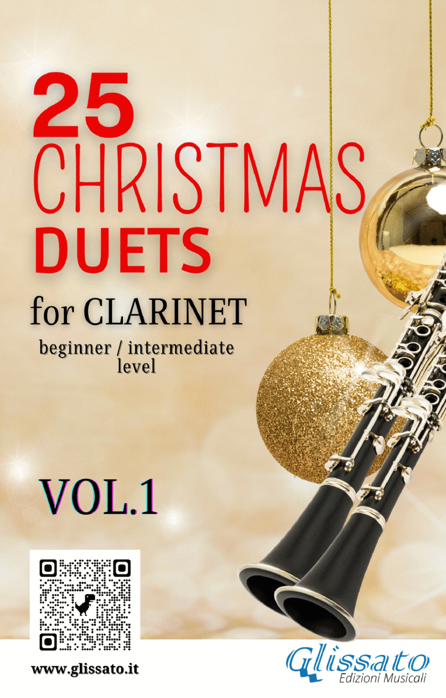 25 Christmas Duets for Clarinet - VOL.1 (arr. Francesco Leone)