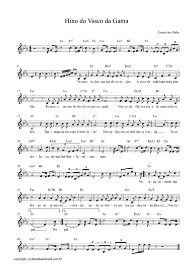 Hino do Vasco da Gama (arr. Marcus Trancoso)