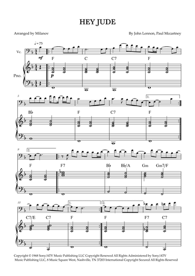 Hey Jude (arr. Milanov)
