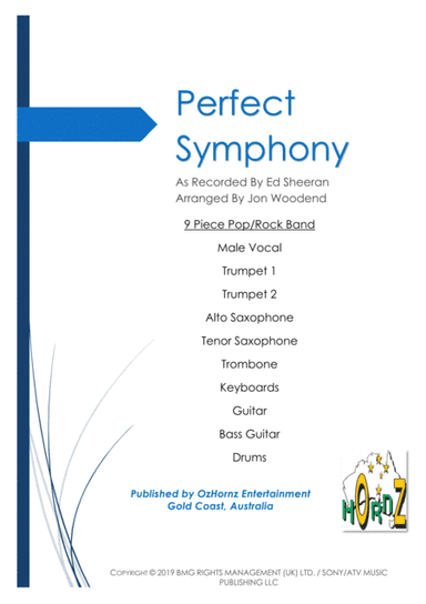 Perfect Symphony (arr. Jon Woodend)