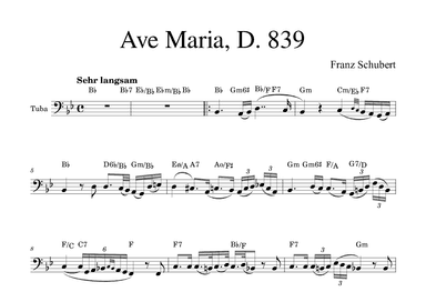 Ave Maria (arr. Golden Skull Editions)