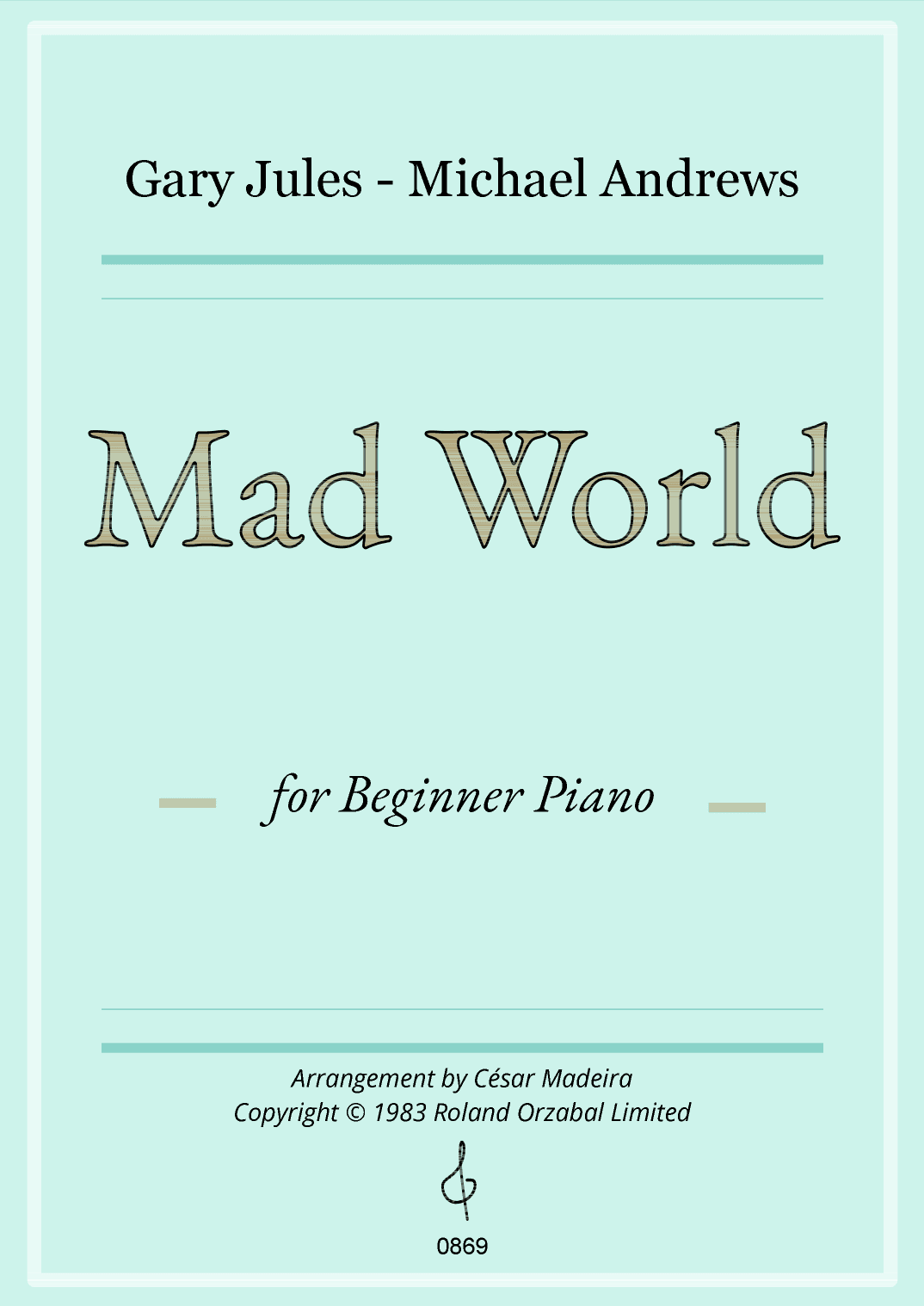Mad World (arr. César Madeira)