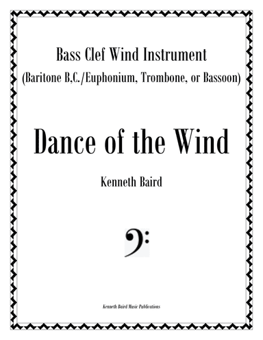 Dance of the Wind (for euphonium/baritone or trombone with piano)