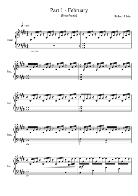 February - Heartbeats (from Seasons in Flight)