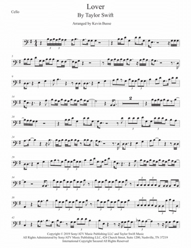 Lover (arr. Kevin Busse)