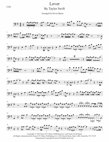 Lover (arr. Kevin Busse)