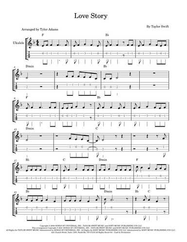 Love Story (arr. Tyler Adams)