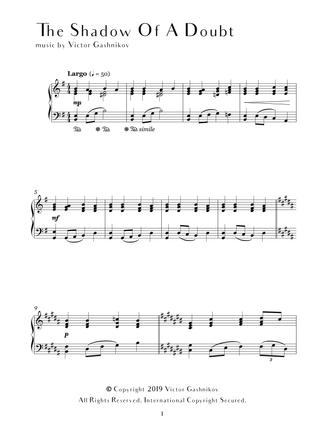 The Shadow Of A Doubt