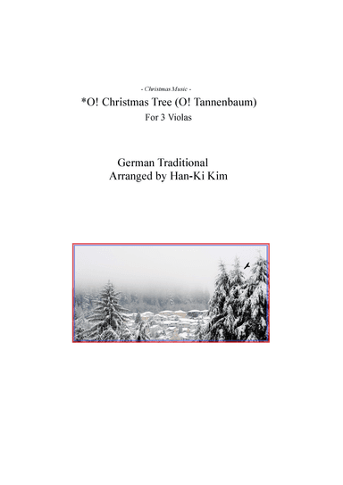 O Christmas Tree (For 3 Violas) (arr. Han-Ki Kim)