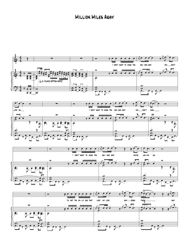 A Million Miles Away (arr. Biegler)