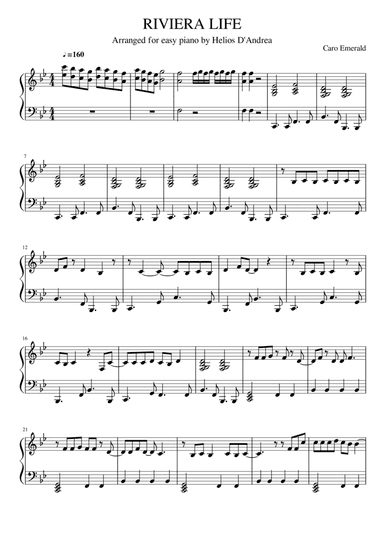 Riviera Life (arr. Helios D'Andrea)