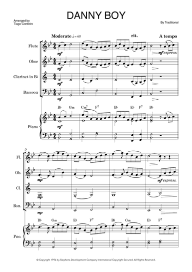 Danny Boy (arr. Tiago Cordeiro)