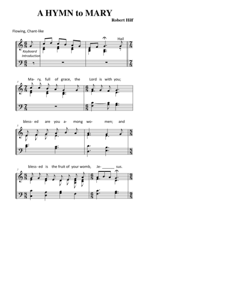 A HYMN TO MARY