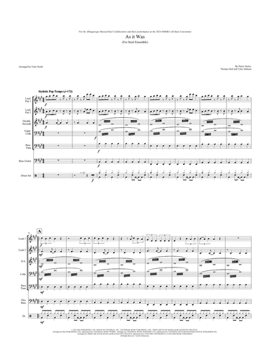 As It Was (arr. Tyler North)