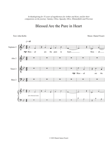 Blessed Are the Pure in Heart