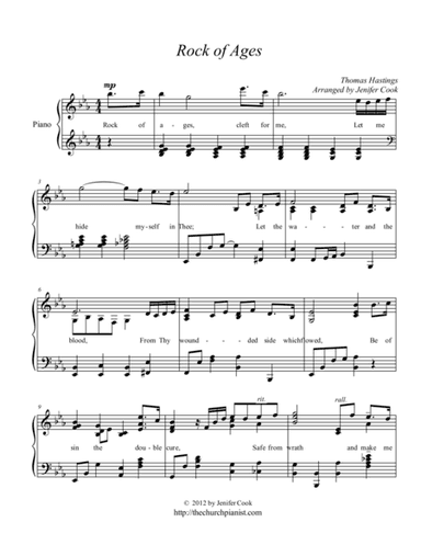 Rock of Ages (arr. Jenifer L Cook)