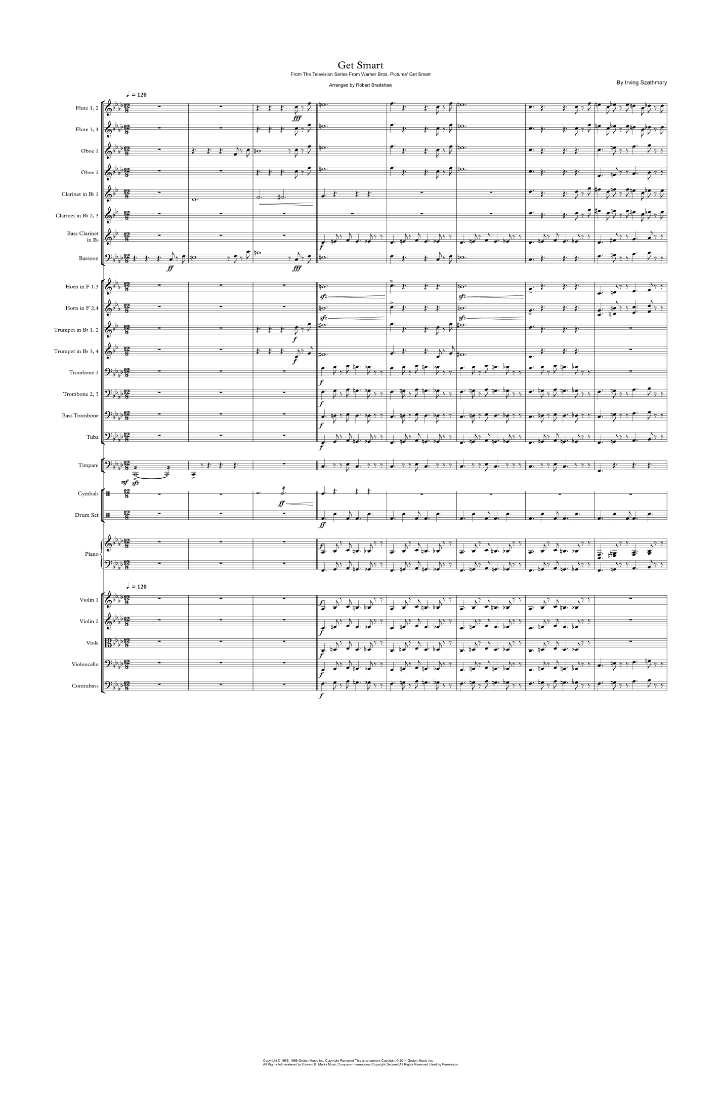 Get Smart (arr. Robert Bradshaw)