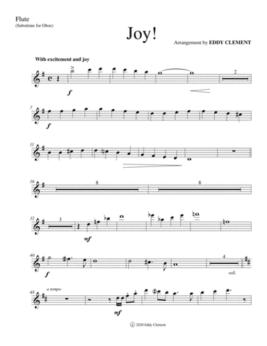 Joy! - Instrumental Pack (arr. EDDY CLEMENT)
