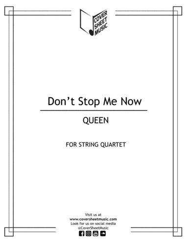 Don't Stop Me Now (arr. Jose Quintana)