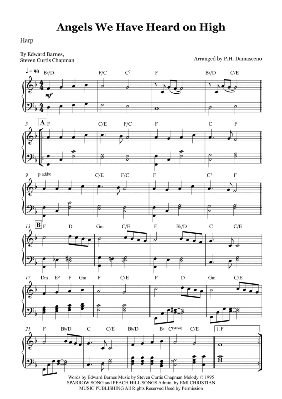 Angels We Have Heard On High (arr. P.H. Damasceno)
