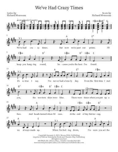 We've Had Crazy Times