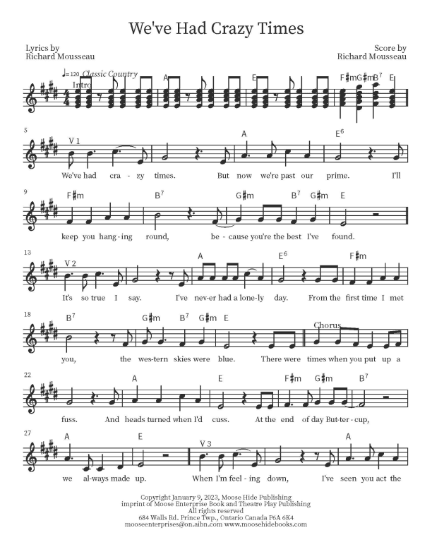 We've Had Crazy Times