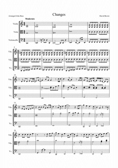 Changes (arr. John Bass)