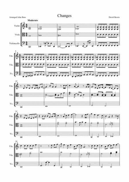 Changes (arr. John Bass)