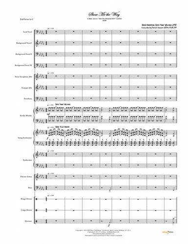 Show Me The Way (arr. Patrick Sheehan)