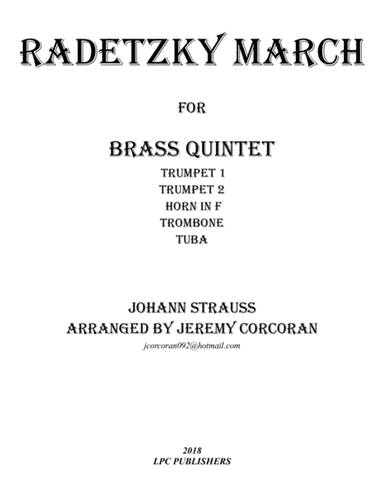 Radetzky March for Brass Quintet (arr. Jeremy Corcoran)