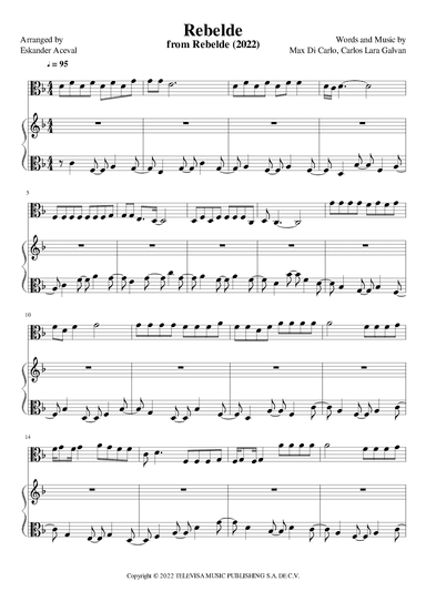 Rebelde (arr. Eskander Aceval)