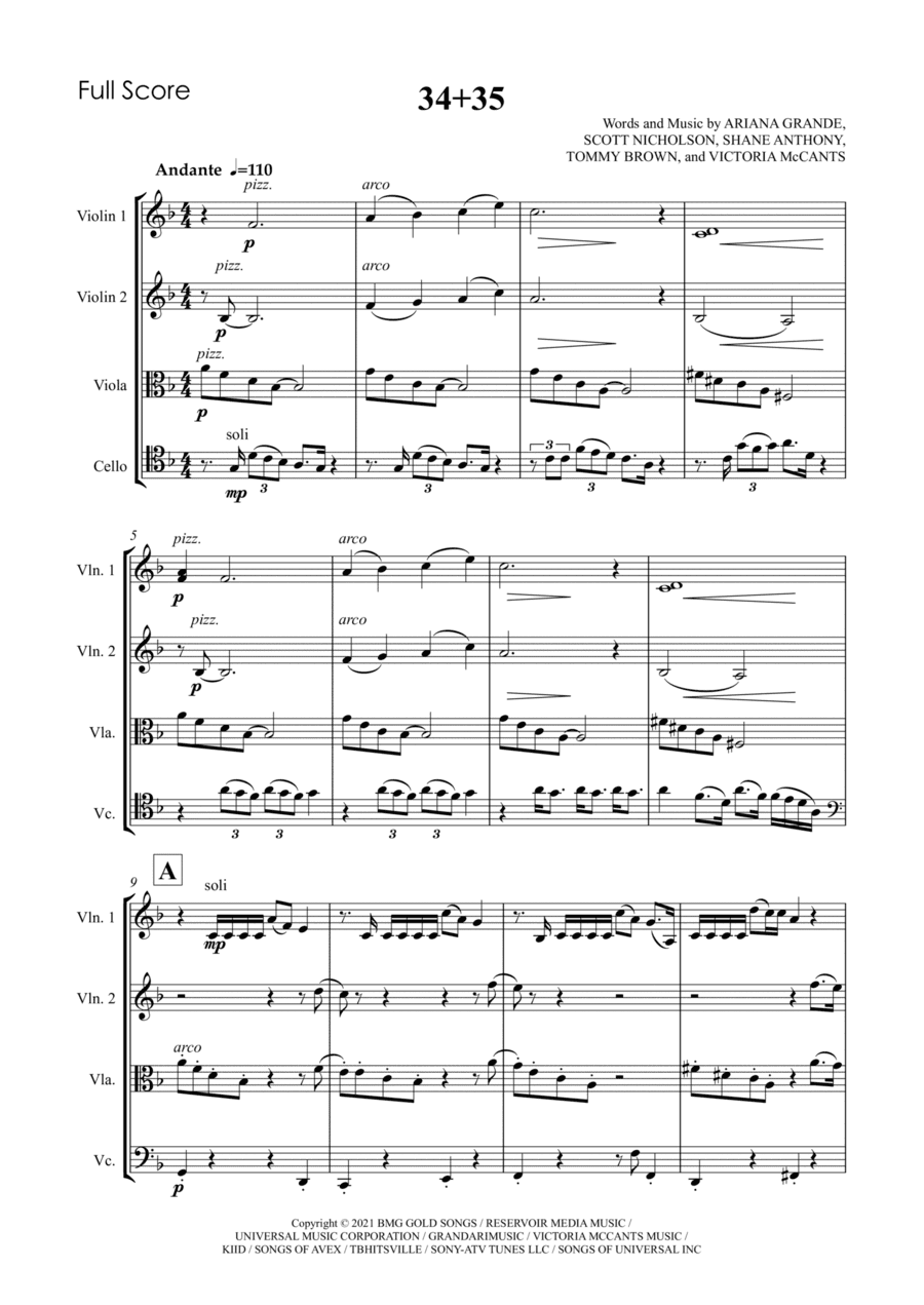 34+35 (arr. BLC3Music Services LLC)