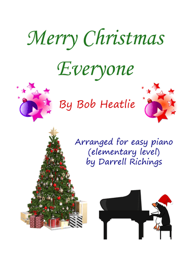 Merry Christmas Everyone (arr. Darrell Richings)