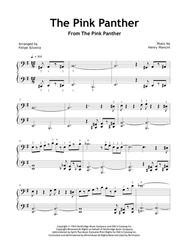 The Pink Panther (arr. Felipe Silveira)