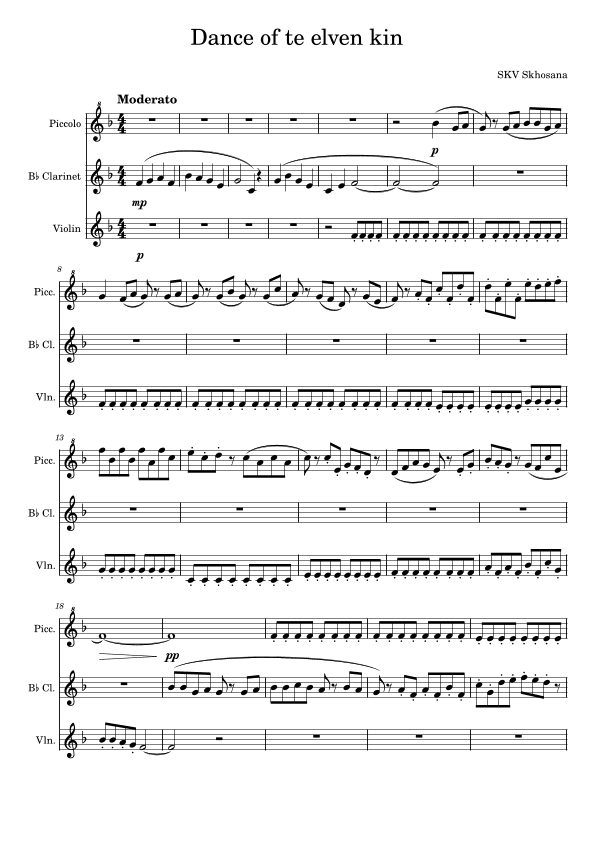 Dance of the Elven kin