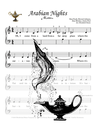 Arabian Nights (2019) (arr. Elizabeth Essex)