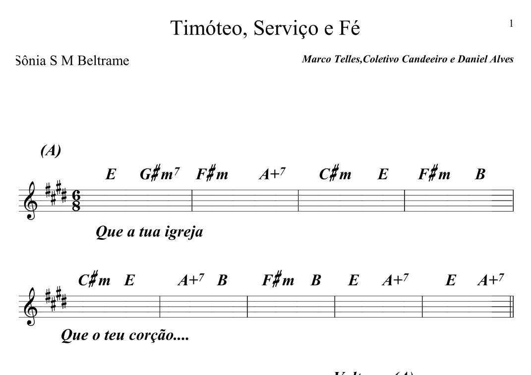 Timóteo, Serviço e Fé