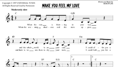 Make You Feel My Love (arr. Joseph Hasper)