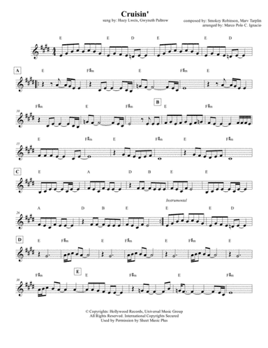 Cruisin' (arr. Marco Polo C. Ignacio)