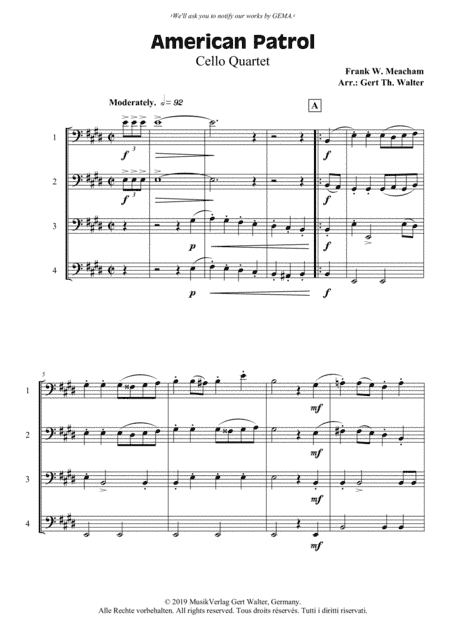 American Patrol (arr. Gert Th. Walter)