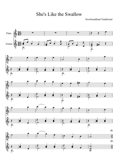 She's Like the Swallow (arr. Nick Clow)