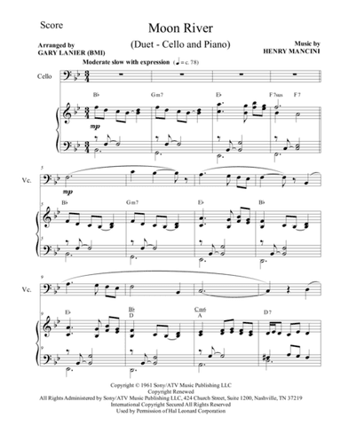 Moon River (arr. Gary Lanier)