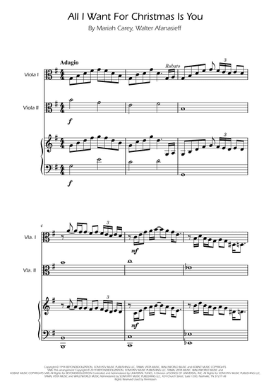All I Want For Christmas Is You (arr. Ygor Nunes)