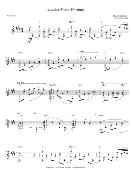 Another Sweet Morning