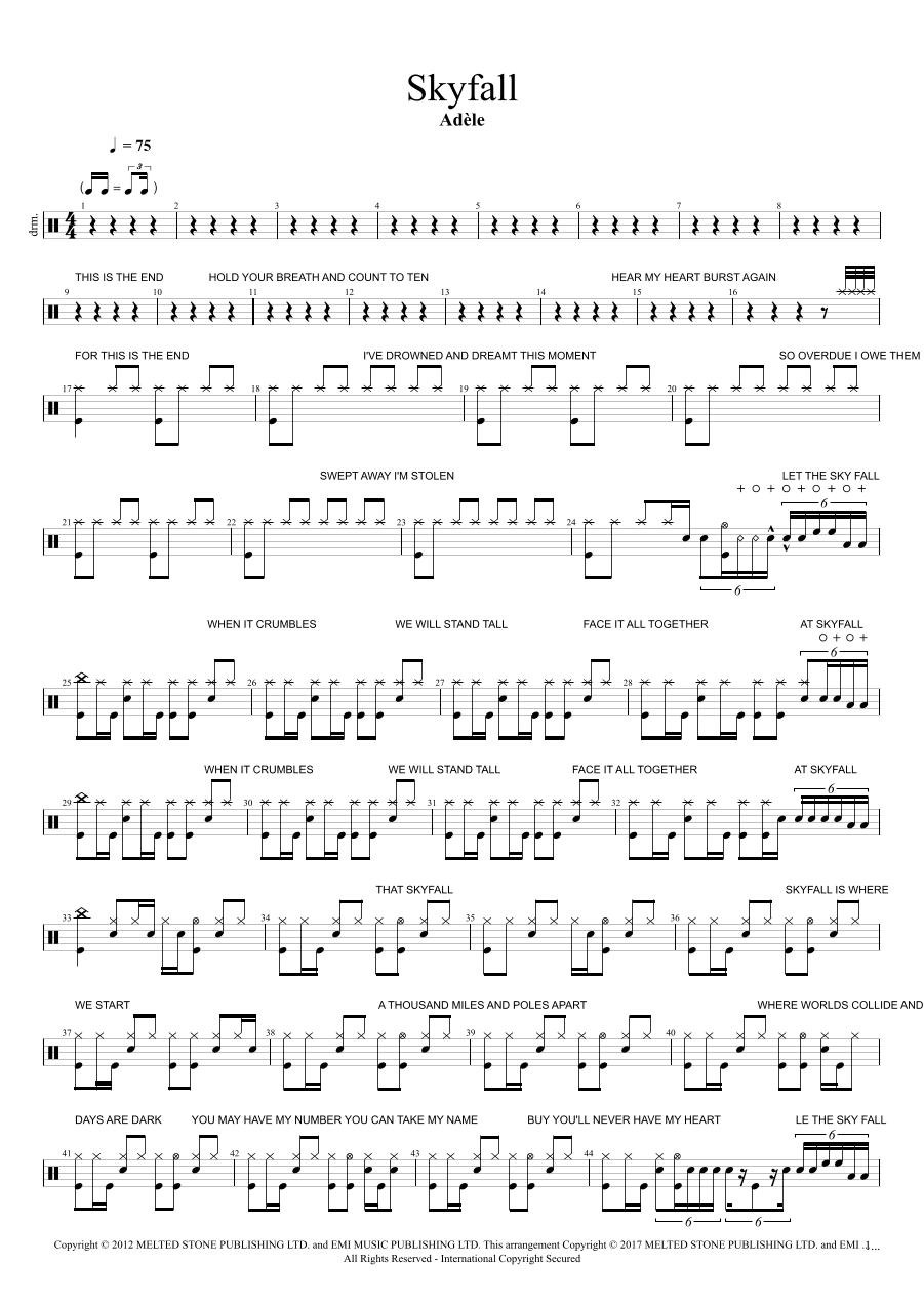 Skyfall (arr. Cyril Mayer)