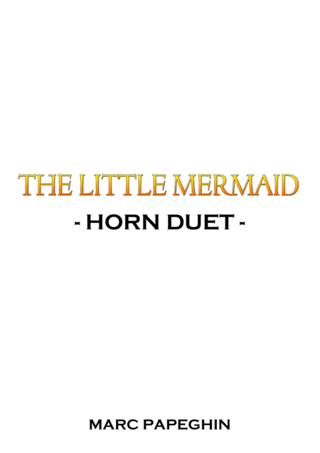 Part Of Your World (arr. Marc Papeghin)