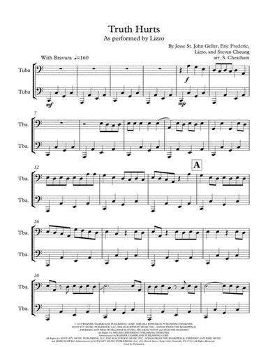 Truth Hurts (arr. Steven Cheatham)