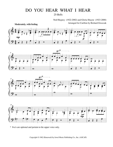 Do You Hear What I Hear (arr. Richard Giszczak)